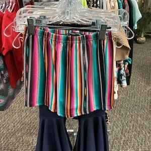 Colorful Striped Skirt